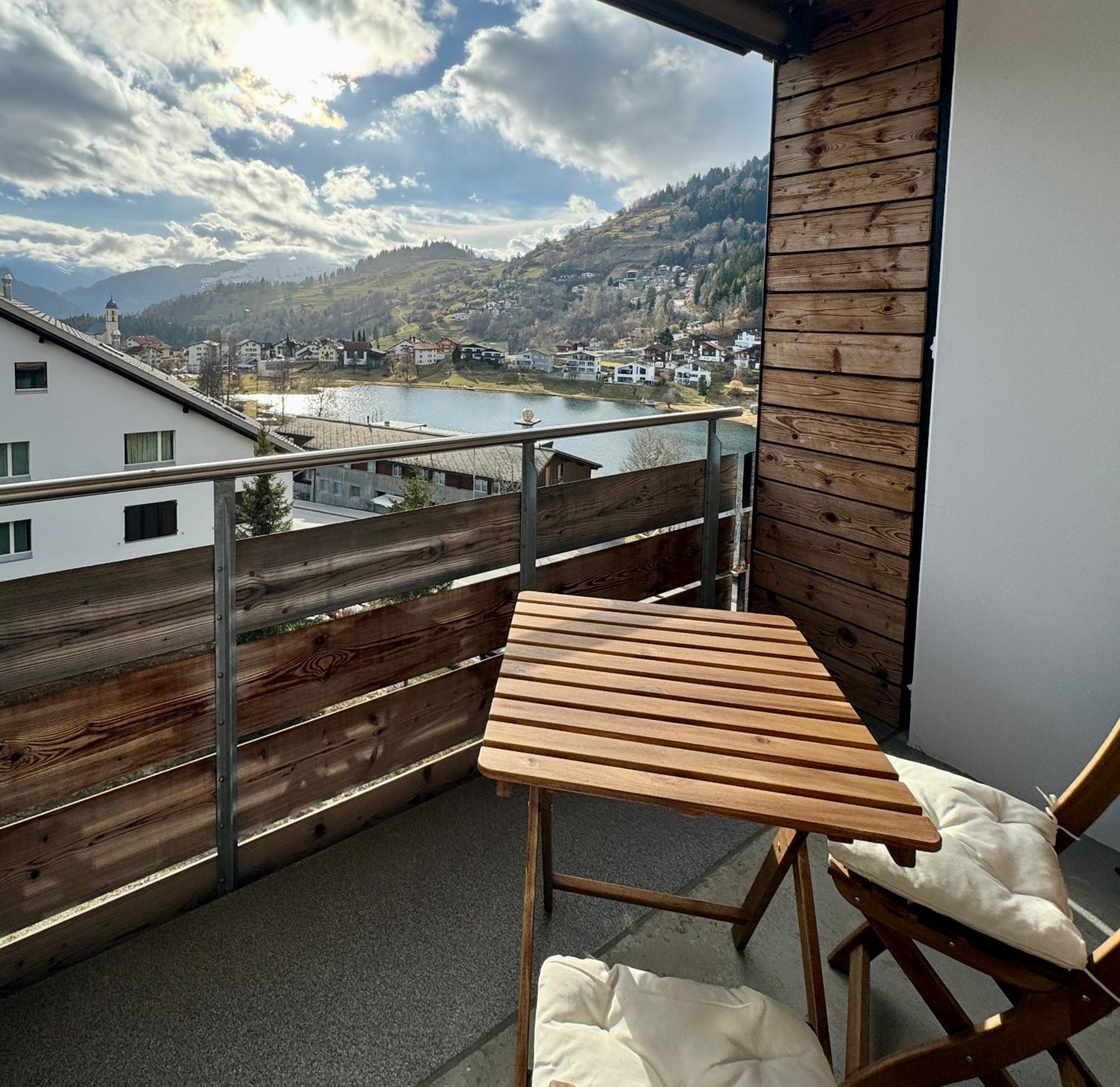 Studio Mit See- Und Bergblick Laax Ngoại thất bức ảnh