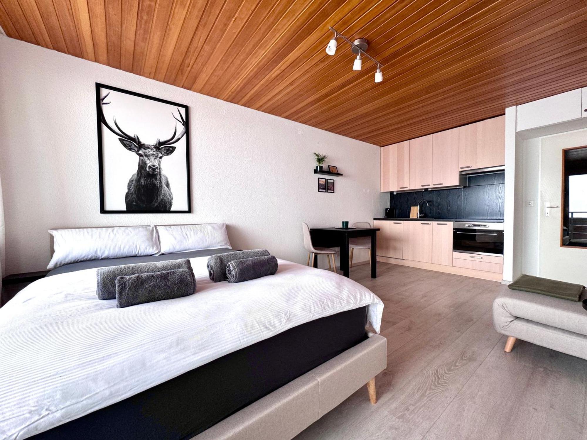 Studio Mit See- Und Bergblick Laax Ngoại thất bức ảnh